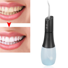 White Cordless Oral Irrigator with Nano Bubbles for Deep Cleaning