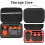 Waterproof Hard Carrying Case For Drones Shockproof Storage Case Durable Exterior Portable Drone Case 2