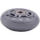 Inline Skate Wheel 8 Pack 608ZZ Bearing Clear Gray Compatible With Inline Skates 2