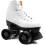 Roller Skate Wheels For Inline Skates Double Row FourWheel PU  Elastic Tire Set 2