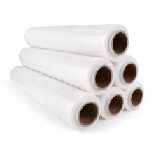 6 Rolls Stretch Film Transparent Wrap 50 cm / 2.5 kg, Pallet Film, Packaging