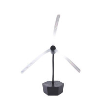 Rechargeable Fly Repellent Fan Flower Pot Design for Outdoor Dining and Picnic Table 19x11x11cm A