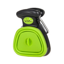 Dog Pooper Scooper Long Handle Pet Waste Scooper Easy Clean Ergonomic Grip Green 15