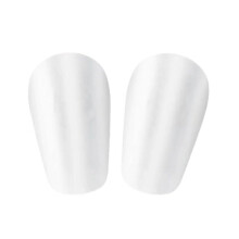 Adjustable Soccer Guard White XS 1 Pair For Youth And Adult Small Soccer Pads Protective Football Guards