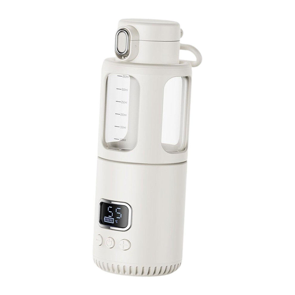 Portable Baby Milk Warmer Fast Charging 10000 mAh Cordless Bottle Warmer for Travel and Outdoors Use