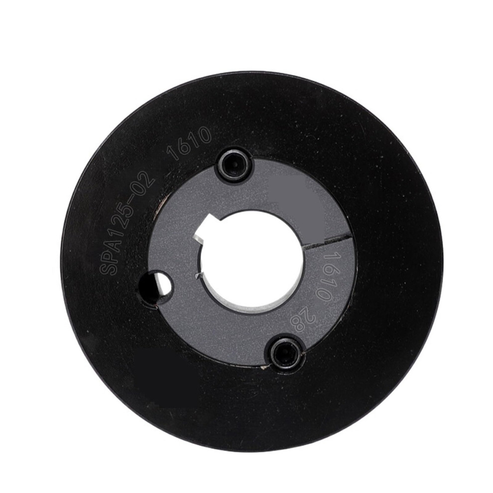 Vtype Timing Pulley Double Groove Vbelt Pulley 130.5Mm Od 125Mm Pitch 30Mm Bore 1610 Bushing Model 125021610 9382693387554