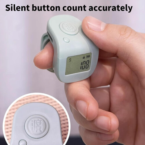 Electronic Counter ABS Lightweight Digital Display For Classroom Activities And Inventory Tracking Black 1