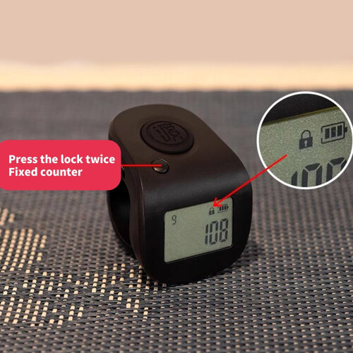 Electronic Counter ABS Lightweight Digital Display For Classroom Activities And Inventory Tracking Black 2