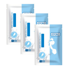 Zachte voetzolen, milde revitalisatie - Voetpeelingmasker, exfoliërende lavendelformule, fruitzuur voor veilige exfoliatie, eeltverwijdering, 3-pack