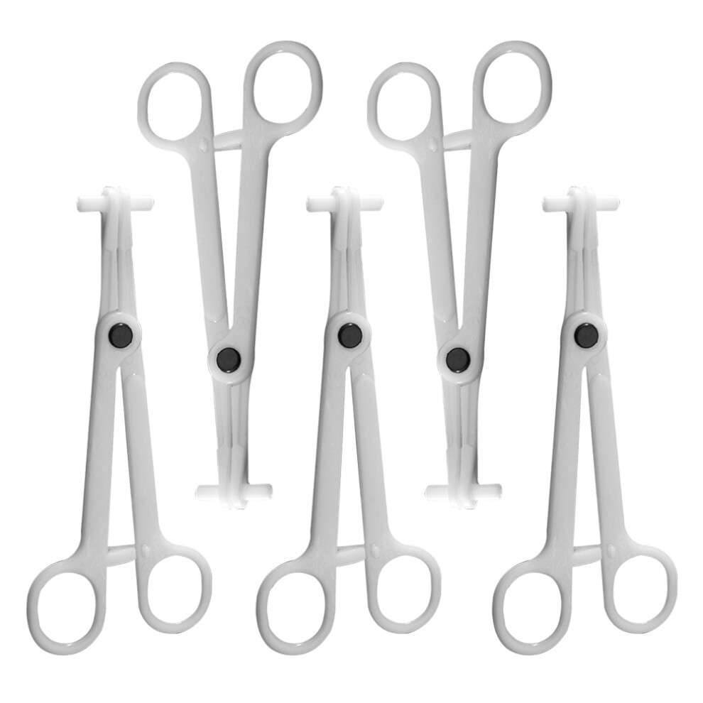 Auto-Locking Feature Piercing Supply, Professional Quality Disposable Piercing Clamps With High Strength Material And Sterilized Packaging For Nose