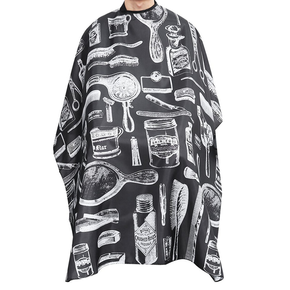 Professional Salon Barber Cape, Multi-Purpose Hair Cutting Accessories For Hassle-Free Styling For Halloween Parties For Nightclubs For Daily Use