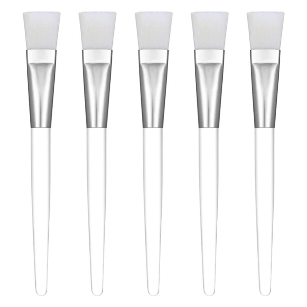 Hygienic Skincare Tools For Professional Home Use, Soft Facial Brushes With Silicone Applicators, Mask Application Tools Travel-friendly Size, Easy