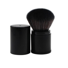 Ihr unverzichtbares Make-up-Tool: Einziehbare Kabuki-Pinsel, perfekte Kopfform, weiche Synthetikfasern, müheloses Auftragen, kompaktes Design, für
