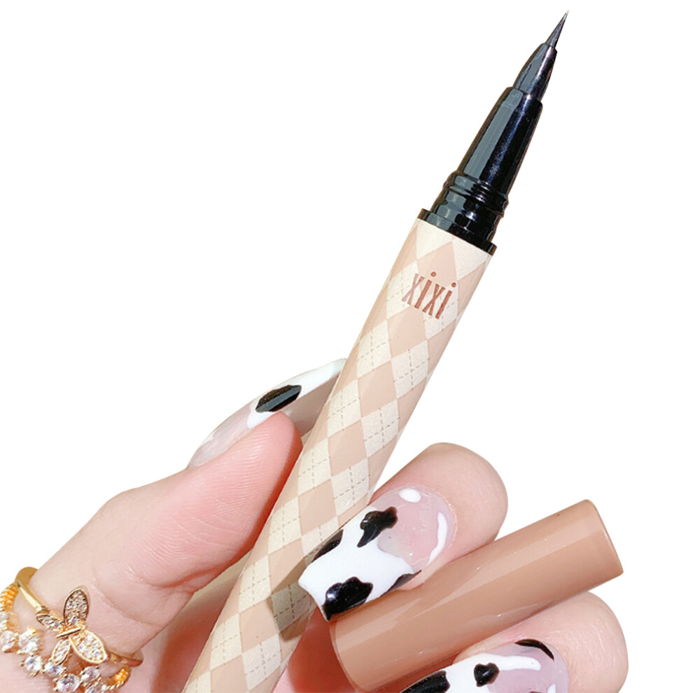 Eyeliner Pen That Stays Put, Long-Lasting Wear Liquid Eyeliner Waterproof Smudge-Proof For All-Day Confidence, Ultra-Fine Tip Ensures Precise Applica