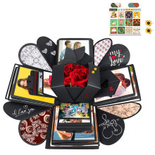 Coffrets cadeaux haut de gamme, pliables pour un rangement facile, ruban et papier de remplissage inclus, parfaits pour tous vos cadeaux d'Halloween.