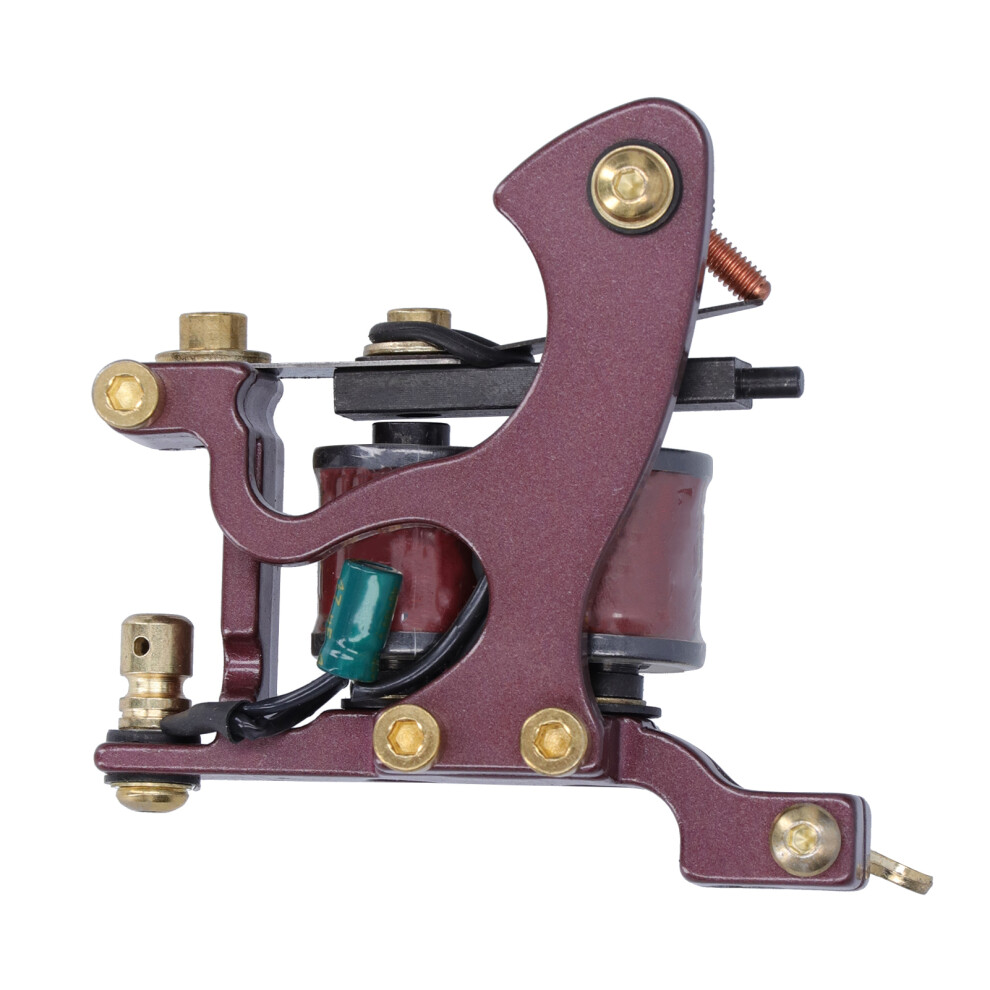 Precision Crafted Tattoo Machine, Latest Technology Ensures High Flexibility & Strong Elasticity, Reducing Skin Damage & Providing Stable Performance