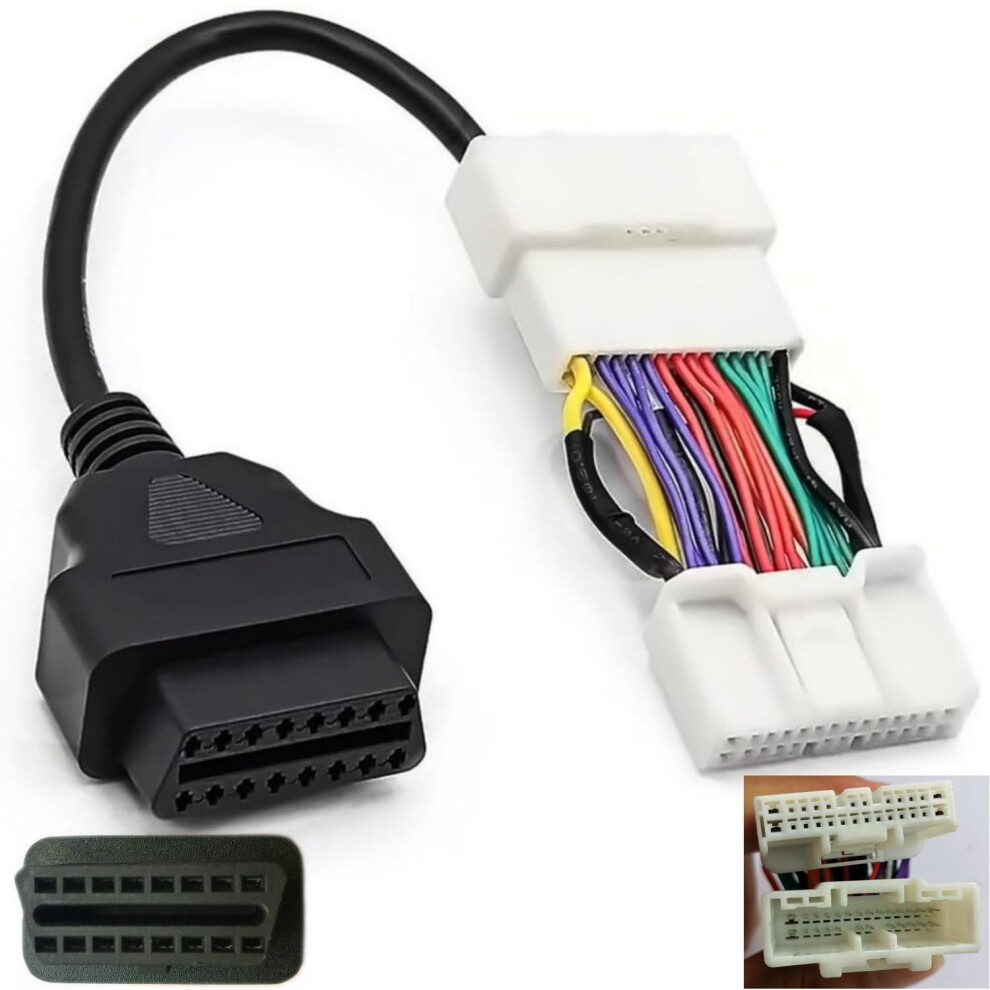 Obd2 Adapter Harness 26Pin Canbus Diagnostic Cable For Tesla Model 3 Model Y 2019+ Vehicles 9199774084567