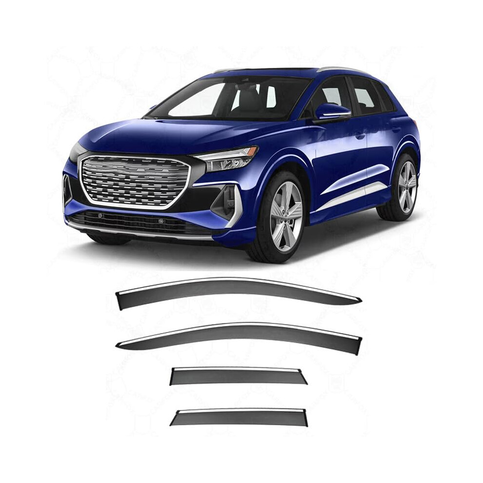 Wind Deflectors For Q4 Etron Mk1 2022+ Ventilation In Rain Wind Turbulence Reduction 9347817620474