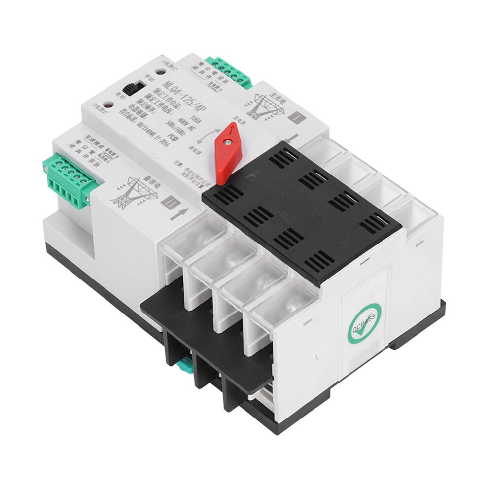 Dual Power Automatic Transfer Switch Nlq4â125/4P 100A 400V Ac 6901375678211