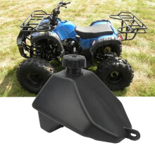 Fuel Tank with Cap for 4 Stroke ATV 50cc-125cc Black ABS Chinese Engine Models