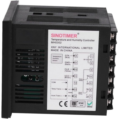 Digital Temperature and Humidity Controller For Incubation Granary Warehouse Use With Automatic Heating Dehumidification 2