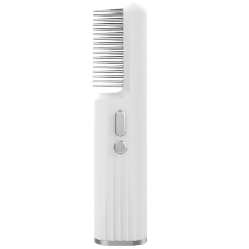 Cordless Hair Straightening Brush with Deep Hydration Mist and Scalp Massage for Travel and Home