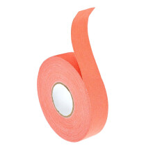 Ice Hockey Cloth Tape 2.5cm x 25M Wear Resistant Nonslip Hockey Rod and Sock Tape for Practice Training - Orange