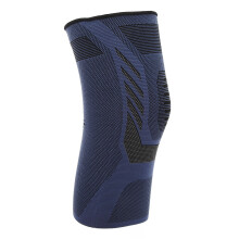 Atmungsaktive Nylon-Knieprotektor, Größe M, Dunkelblau, 31cm Länge