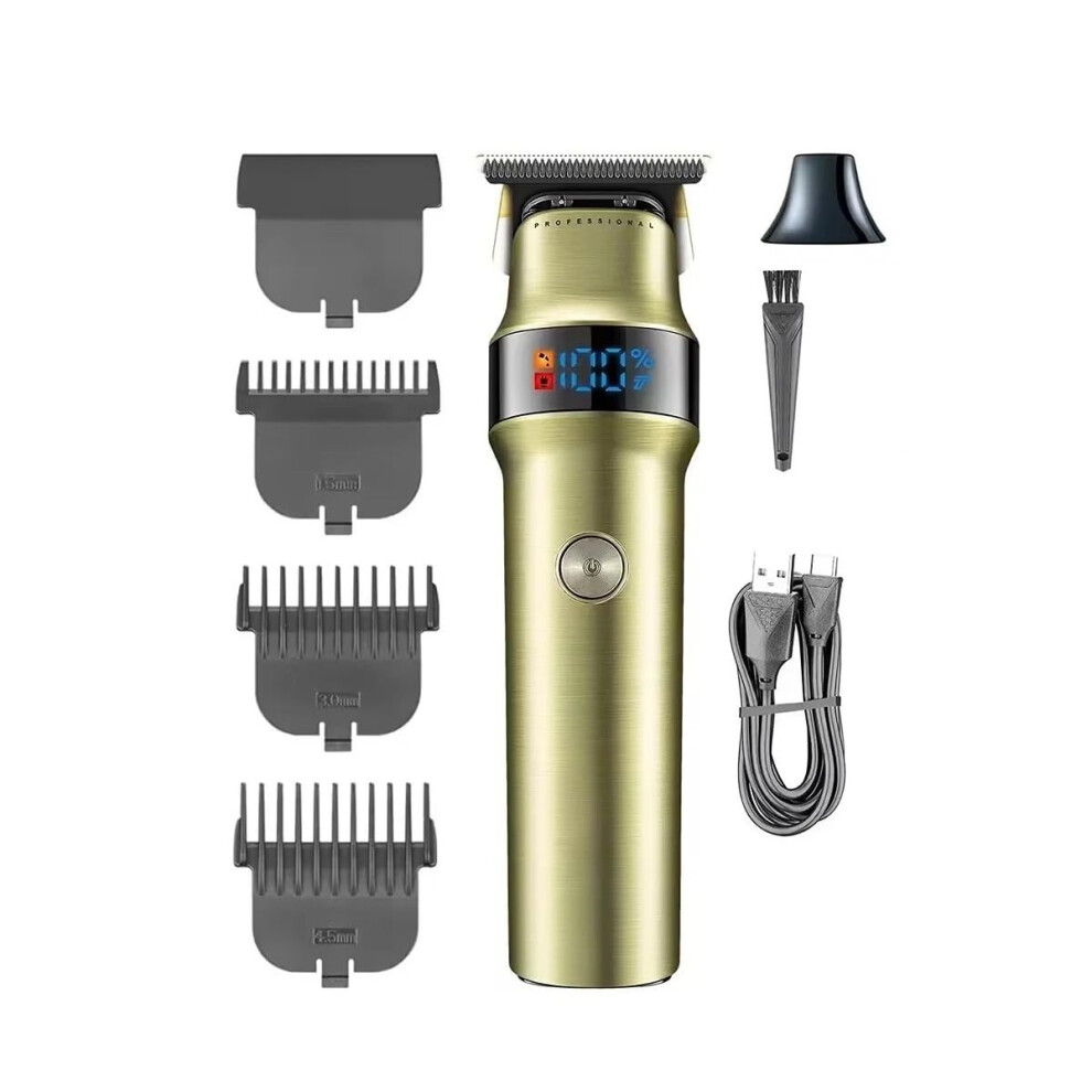 Hair Clippers for Men with Precision Safety Blades, Low Noise Cordless Trimmer, Fast Charging