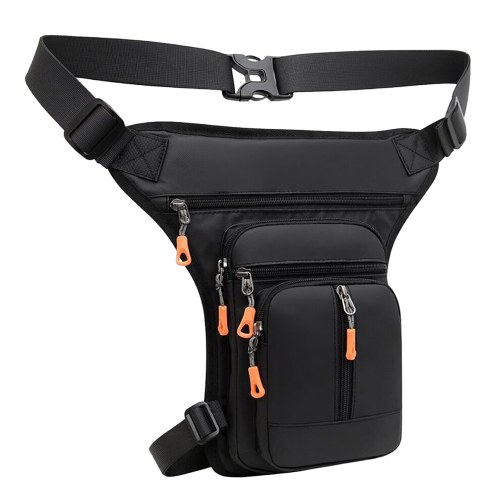Waterproof Motorcycle Thigh Bag With Adjustable Leg Strap, Multilayer Storage For Riding Essentials 9199774086264