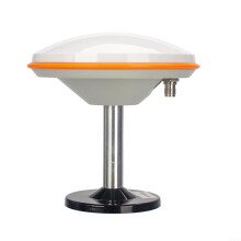 GNSS Antenna Shell for GPS GLONASS BDS SBand, Precision FullBand Waterproof Housing Orange