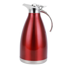 Stainless Steel Vacuum Insulated Pot, Elegant Durable Home Decoration Double Wall Preservation Vacuum Flask for Hot Cold Beverages (2L)