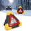 Portable Emergency Triangle Warning Light for Car Safety 12