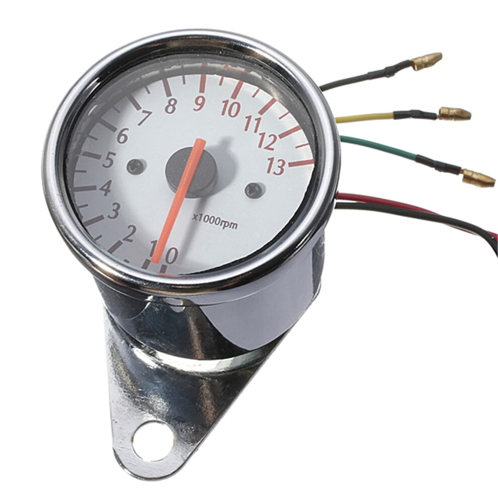 Motorcycle Tachometer And Speedometer Led Display 13000 Rpm 12V Universal Gauge 9187378428733