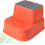 Multi Function Non Slip Double Layers Step Stool Red PP Footstool With Alphabet Design For Bathroom Kitchen Nursery 2
