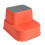 Multi Function Non Slip Double Layers Step Stool Red PP Footstool With Alphabet Design For Bathroom Kitchen Nursery 1