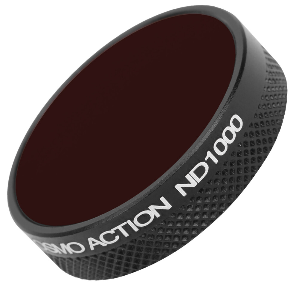 Optical Glass Nd1000 Filter For Osmo Action Camera, 27G Black 8361379298118