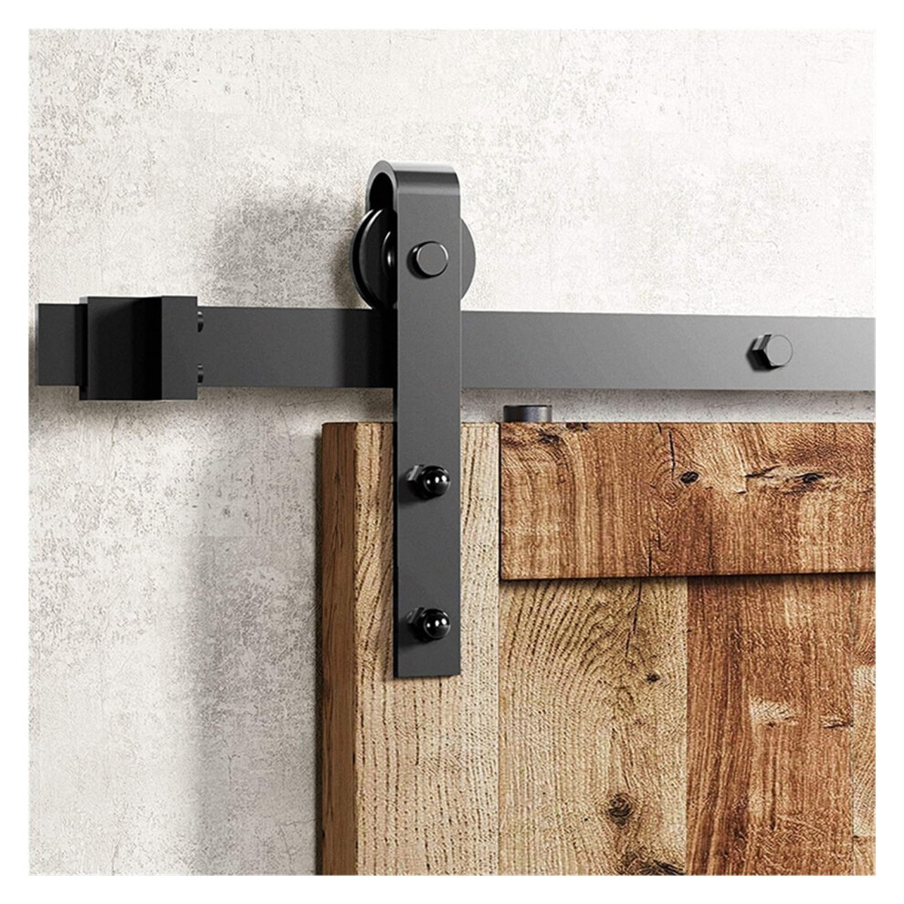 Sliding Door Hardware Set For Barn Doors, 4Â9.6 Feet Track, Heavyduty Roller 9094768830024