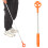 Telescopic 2m Golf Ball Retriever with Automatic Lock Orange 13