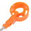 Telescopic 2m Golf Ball Retriever with Automatic Lock Orange 10