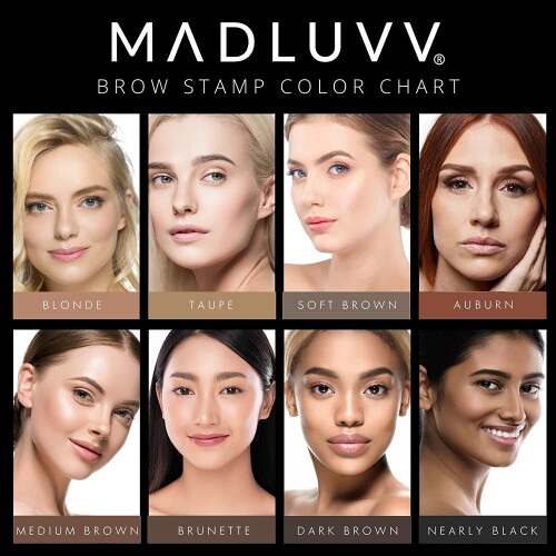 Brow Bliss: Φυσικός Ορισμός Φρυδιών με Επαναχρησιμοποιούμενα Στένσιλ Φρυδιών, 1