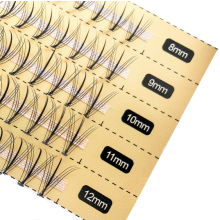 Lash Mastery, selbstklebende Wimpernbüschel für eine problemlose Anwendung, professionelle Salonqualität mit angenehmem Tragekomfort, geeignet