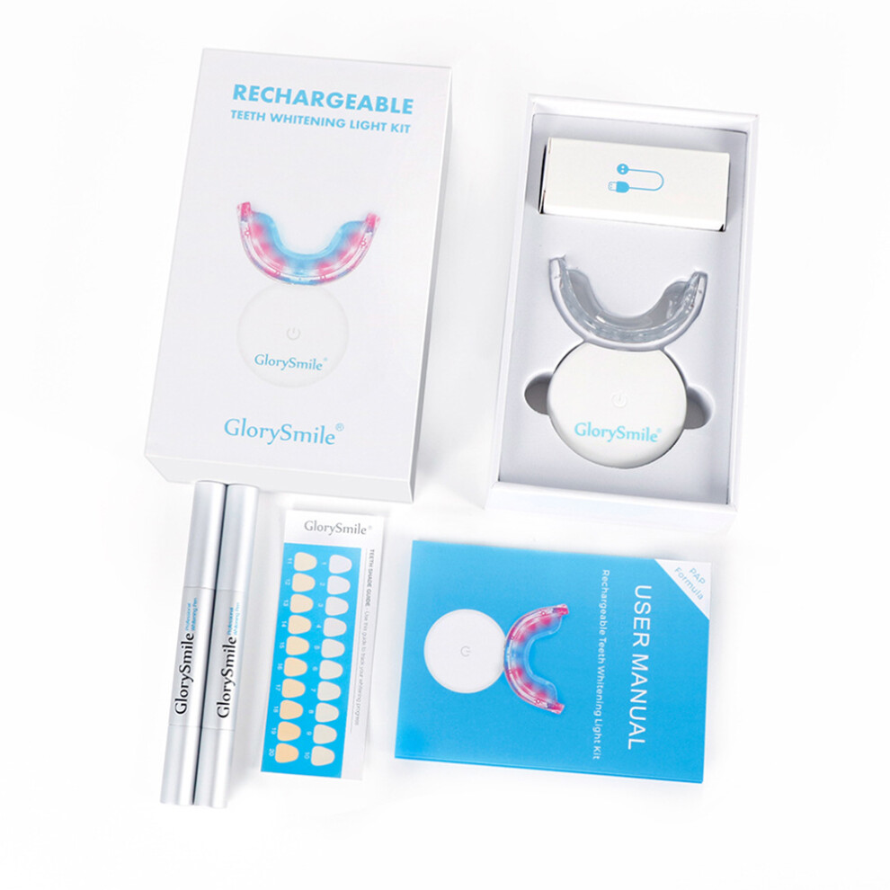 Light Professional Teeth Whitening Solution, Led Accelerator Paired With Cruelty-Free Vegan Formula For Sensitive Teeth, Enamel-Safe And Dentist-Trus