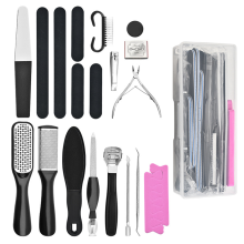 Ergonomisch gestaltetes Pediküre-Set, Edelstahlwerkzeuge für multifunktionale Anwendungen, geeignet für professionelle oder private