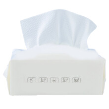 Lint Free Cotton Facial Wipes, Safe and Healthy Care Disposable Face Towel for Soft and Comfortable Multi-Purpose Use For Halloween Parties