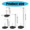 Cone Spool Thread Holder Stand Smoother Feed Thread Spool Holder 3
