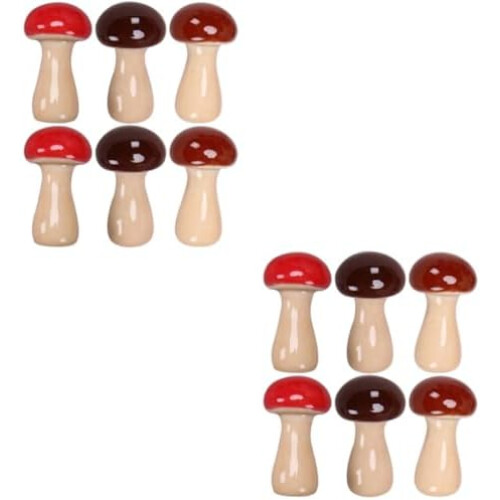 (2)MAGICLULU Cartoon Ceramic Chopsticks Spoon Rest 6-Piece Set * 2, Kitchen Utensil Holder, Creative Tableware Stand