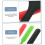(Wie Gezeigt, 24.5*2.8*1cm) HEMOTON 6-Piece Silicone Spatula Set Kitchen Baking Scraper Cake Icing Tools Random Color 5