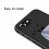 iPhone 7/8/SE Handyhülle weiches Silikon schwarz 5