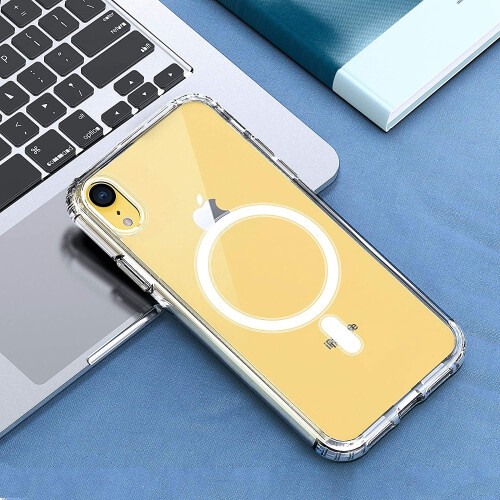 iPhone XR Handyhülle für MagSafe-Ladegerät Transparent 2